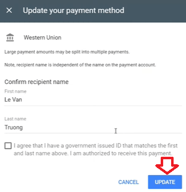 update-payment